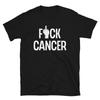 F*ck Cancer Middle Finger Cancer Awareness Support Short-Sleeve Unisex T-Shirt