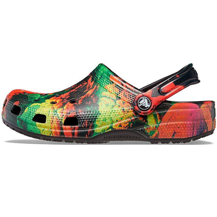 Crocs Classic Clog EVA Cyberpunk Beach Clogs Unisex Clogs Black 207858-988