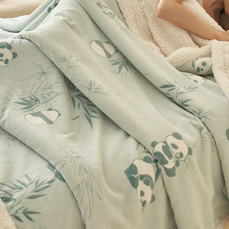 European 3D Carved Milk Velvet Winter Blanket Thickened Lamb Wool Blanket for Living Room Sofa Soft Warm Nap Quilt for Office
