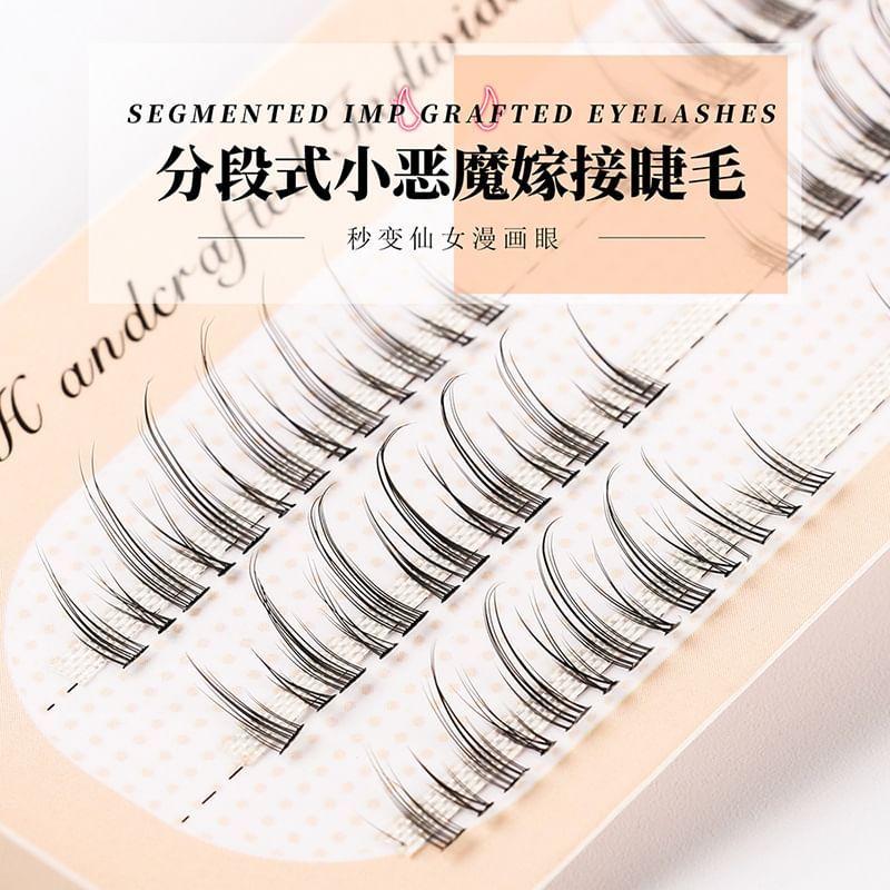 Lashie - Natural Wispy Cluster False Eyelashes (Various Designs)