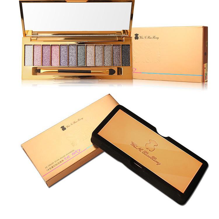 Winnie the Pooh Peach Blossom Shimmer Eyeshadow: Ultra Shimmery, Iridescent Glitter in Earth Tones