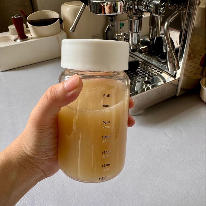 Changqi High Borosilicate Glass Water Bottle