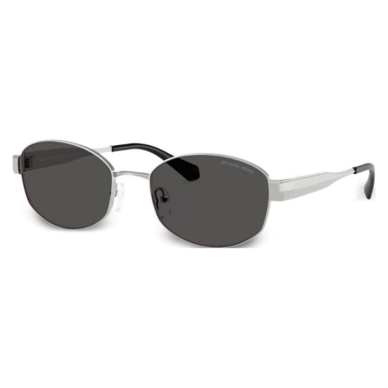 MICHAEL KORS Full rim design metal oval sunglasses women s silver