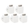 5 Pcs Push Button Latch Zinc Alloy Keyless Cupboard Locks for 14‑16mm Door Thickness