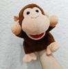 Puppet Muppets Puppet Stuffed Animal Puppet Doll Hand Puppet Finger Puppet Ventriloquism Doll Mouth Movement Goods Puppet Show Props Monkey Monkey