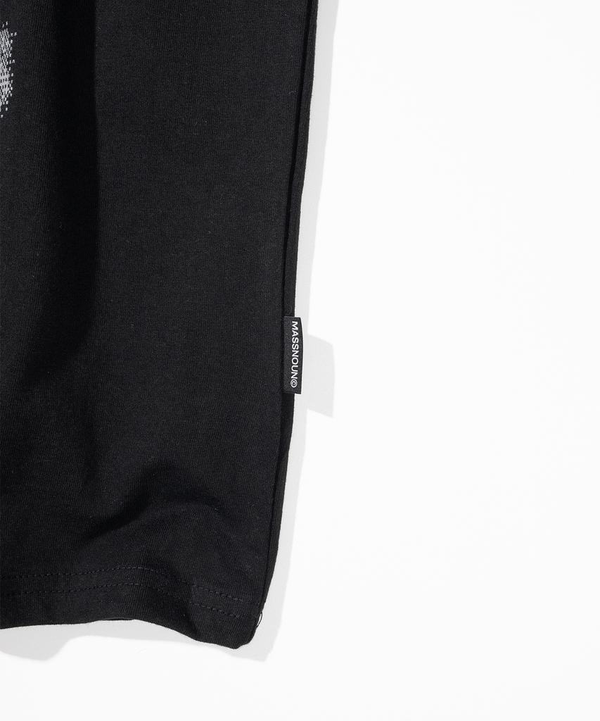MASSNOUN Studio Short Sleeve T-Shirt Msits003-Bk