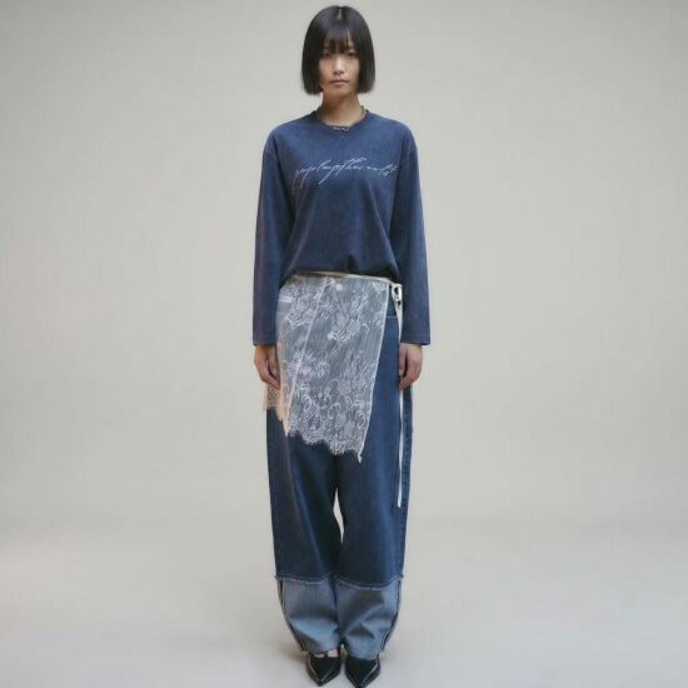 People Of The World Lace Wrap Skirt 25fw