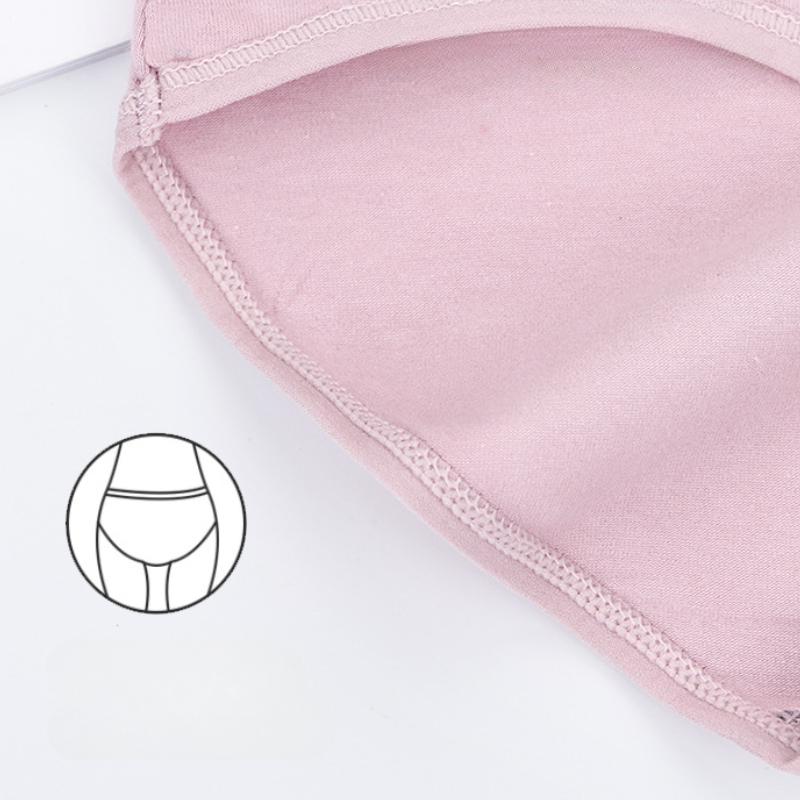 3 stück Weibliche Unterwäsche Vier Saison Neue frauen Reine Baumwolle Unterwäsche Modische Einfarbig Unterwäsche Damen Vier Jahreszeiten Höschen