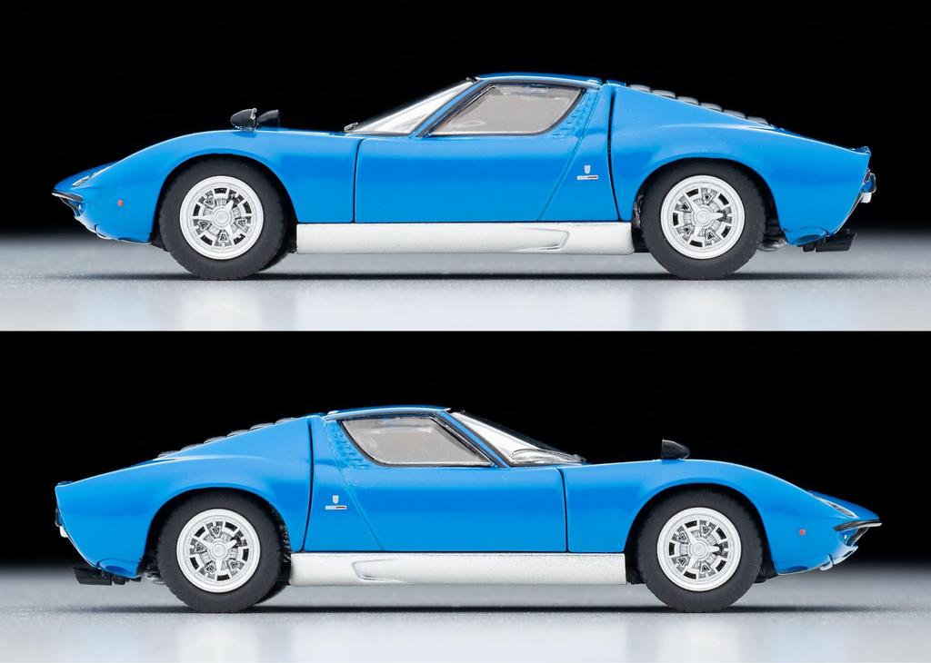 Tomica Limited Vintage LV Lamborghini Miura P400 modrý hotový produkt 1:64