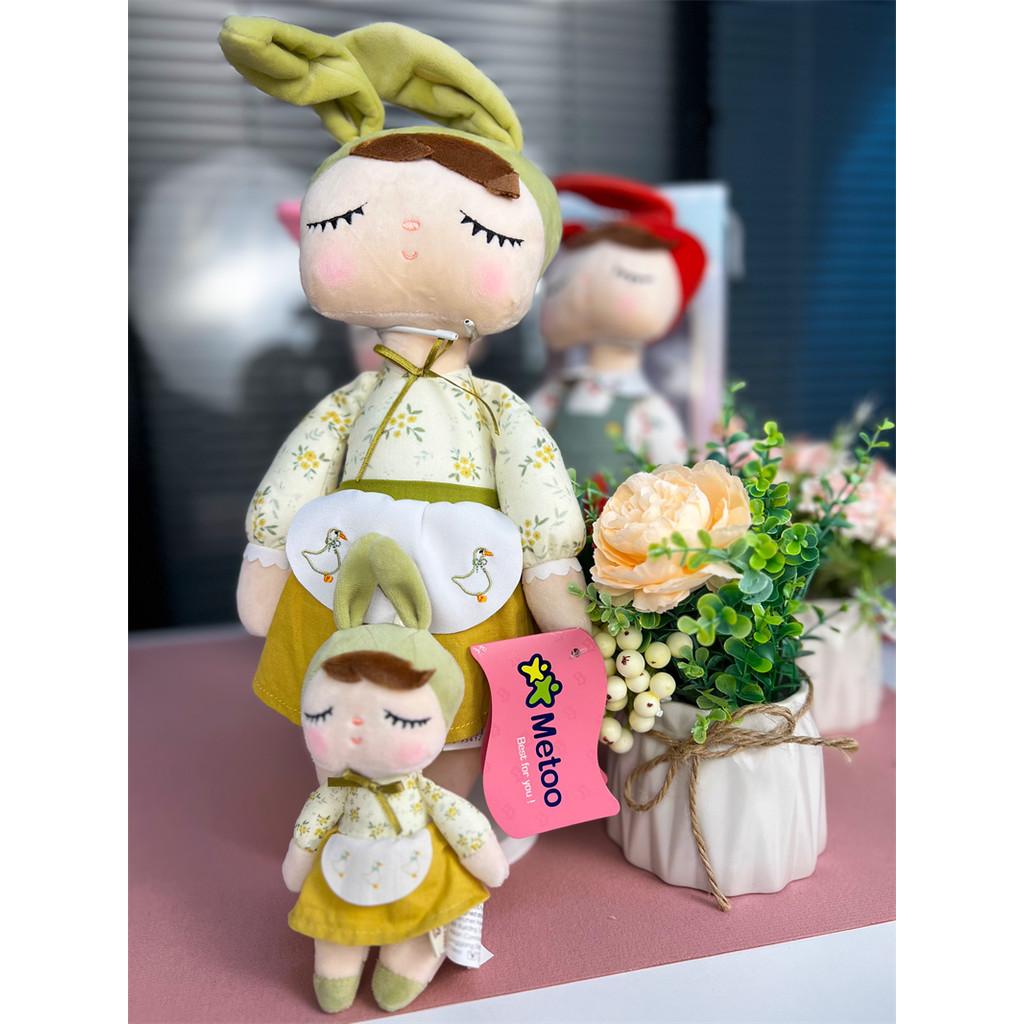 Non-Toxic Metoo Angela Pastoral Bunny Princess Dollrural Style Stuffed Plush Cute Toy Kids Birthday Gifts For Baby