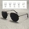 Vintage Metal Men Sunglasses Brand Designer Sun Glasses Women Female Classic Driving Eyewear