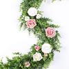 Simulation Eucalyptus Garland Plant Artificial Vines Hanging Eucalyptus Leaves Greenery Garland For Wedding Backdrop Arch Wall Decor