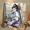 Anime K-Kingdom Poster  Self-adhesive Art Waterproof Paper Sticker Coffee House Bar Room Wall Decor