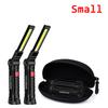 Portable LED Handheld Flashlight USB Rechargeable Flashlight Tail Magnet Working Lamp Outdoor Waterproof Camping Repair Lantern