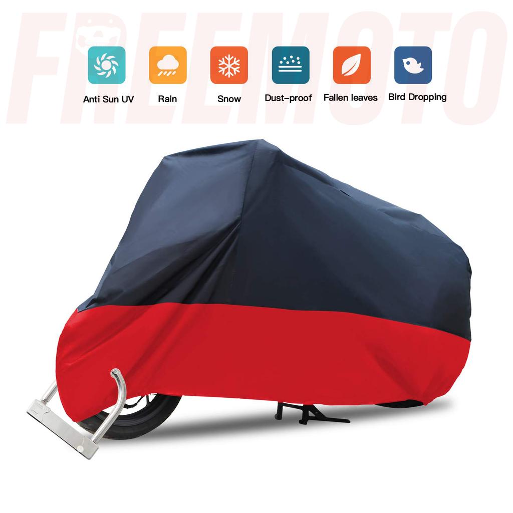 Motorcycle Cover All Season Universal Weather Durable Quality Waterproof Sun Outdoor Protection Scooter Shelter Tear Proof
