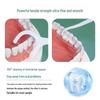 Individually packaged dental floss sticks, 100 pieces per pack.