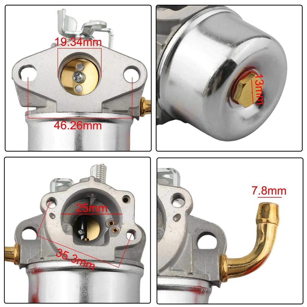 Carburetor Lawn Mower Parts Lawn Mower Carburetor Fuel Efficiency Improvement Lightweight Design Garden Engine Repair