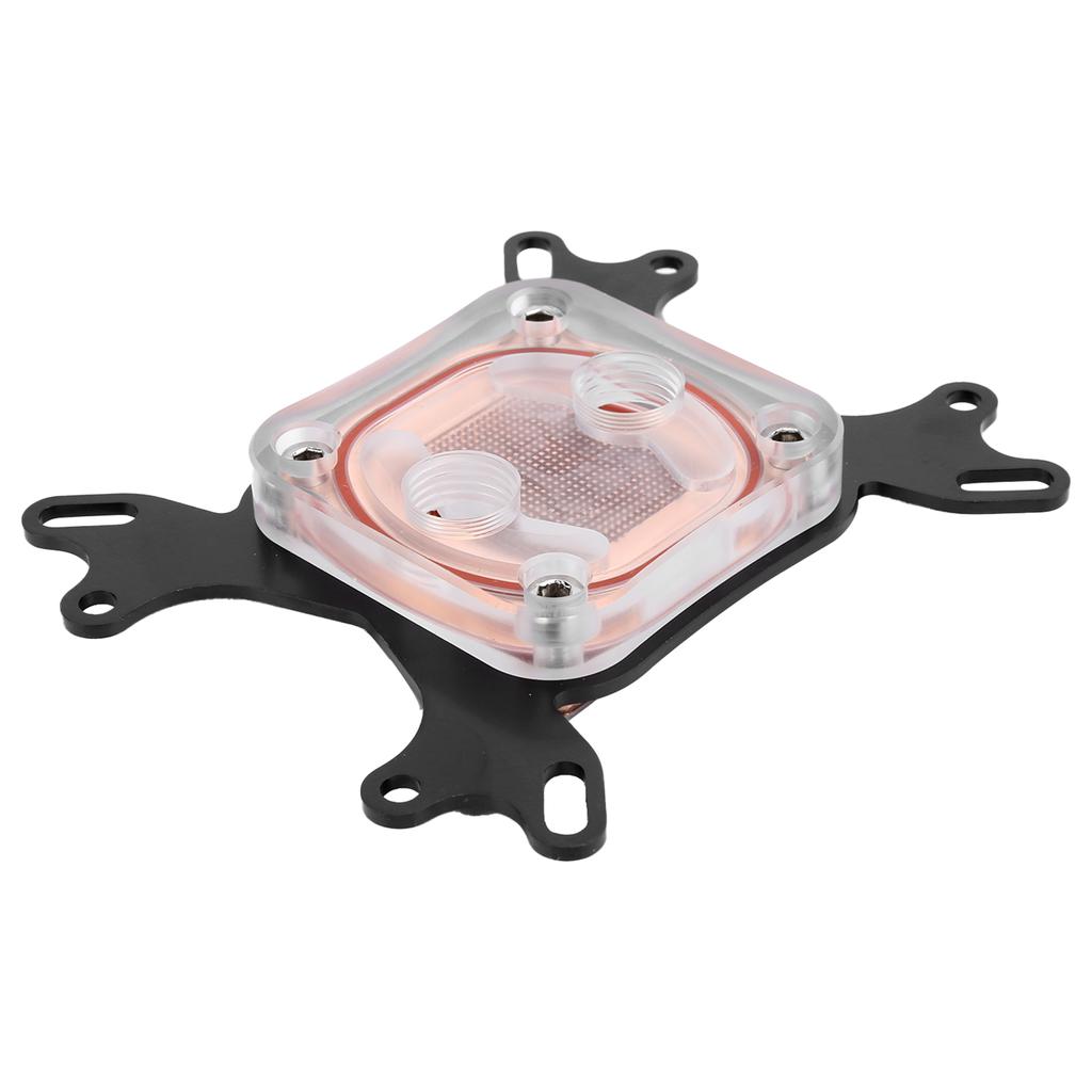 CPU-Wasserkühlblock Transparente Abdeckung für AMDIntel Universeller Computerkühler