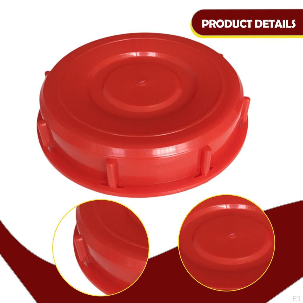 IBC Tote Lid Cap 163 Mm Easy Installation Sturdy Leakproof Seal Replacement Lightweight 1000L