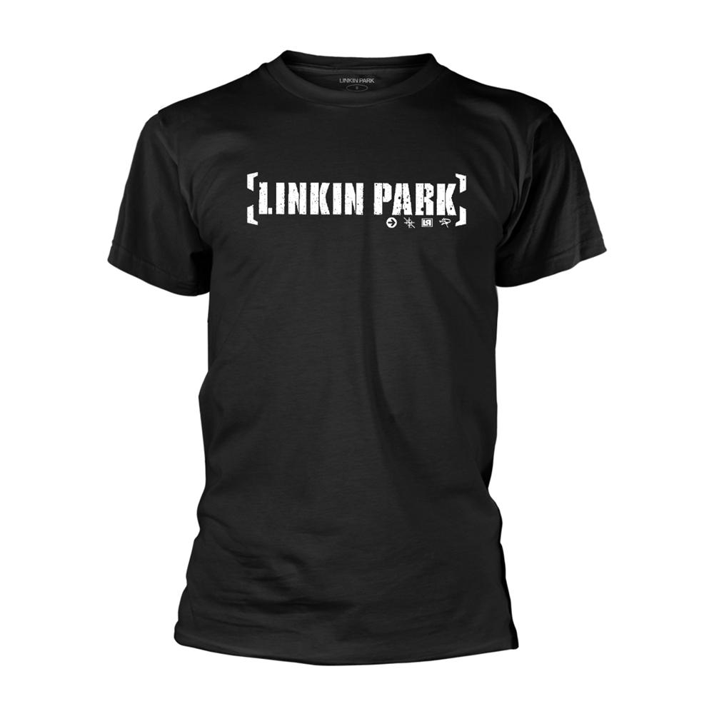 Linkin Park Unisex Adult Bracket Logo T-Shirt