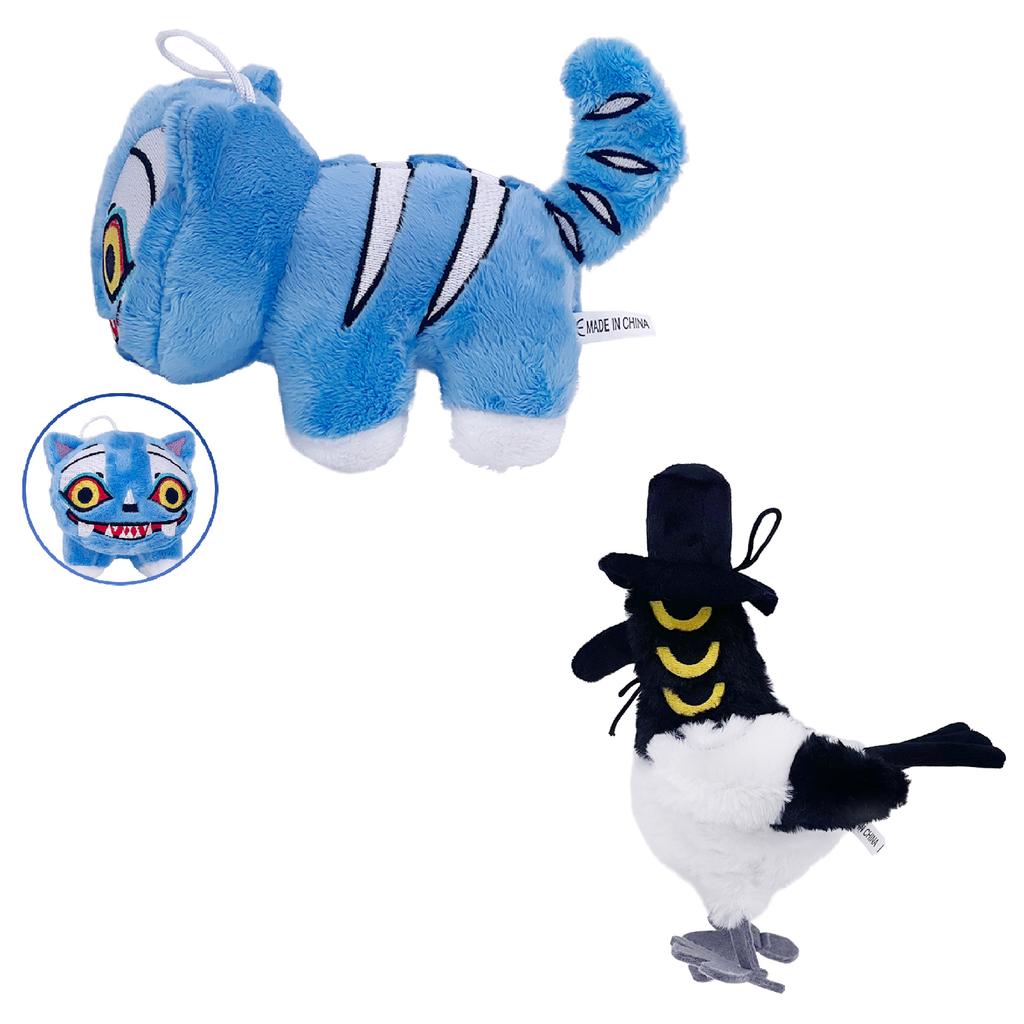 Kpop Dämonenjäger Anime Film Tiger Plüschtier Krähe Cosplay Tiger Kuscheltier Puppe K Pop Dämonenjäger Merch Geburtstagsgeschenk