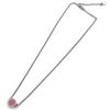 Marc Jacobs 4S4JER001J11 029 Women's Necklace, Pendant, Silver, Pink, [Used]