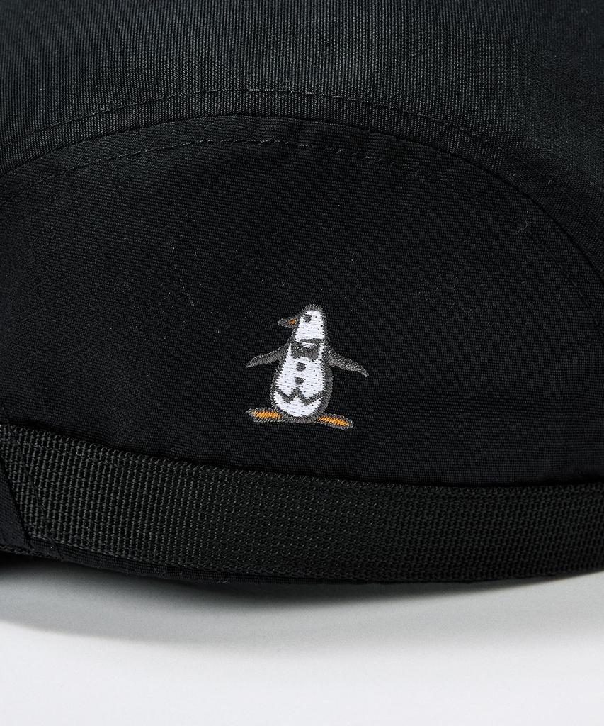 [Munsingwear] Cap Hybrid De Gaulle Cap One-Touch Buckle Sunshade Golf MG4FCP22M Men's BK00 (Black)