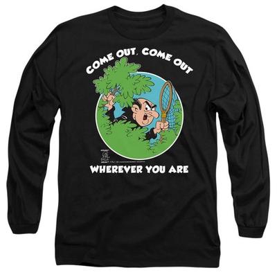 The Smurfs Unisex Adult Gargamel Long-Sleeved T-Shirt