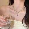 Versatile Luxury Pearl & Zircon Clavicle Necklace