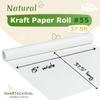 SMARTCASUAL 15 X 450 37.5' Kraft Paper Roll for Art Craft Plies Gift Wrapping Moving Packing Painting Drawing Paint Easel Poste