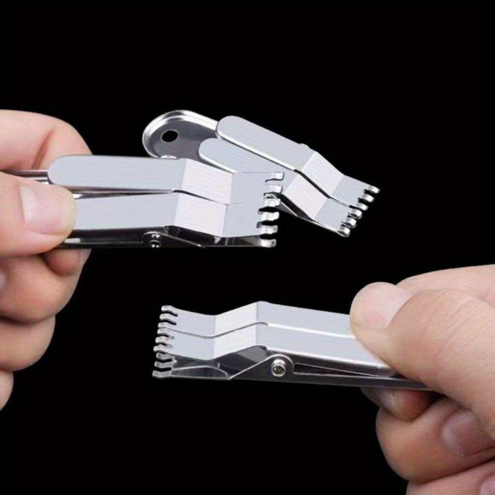 3 Pcs Earthworm Baiting Device Earthworm Clip Hook Fast Baiting Multifunction Clip