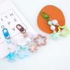 1pc 2pcs Hollow Star Charm Bag Phone Strap Pendant Colorful Acrylic Beads Keychain Accessories Cellphone Lanyard Keyring Jewelry