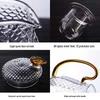 Heat-Resistant Borosilicate Glass Teapot Set with Infuser - Perfect for Brewing Tea, Gift Box Included