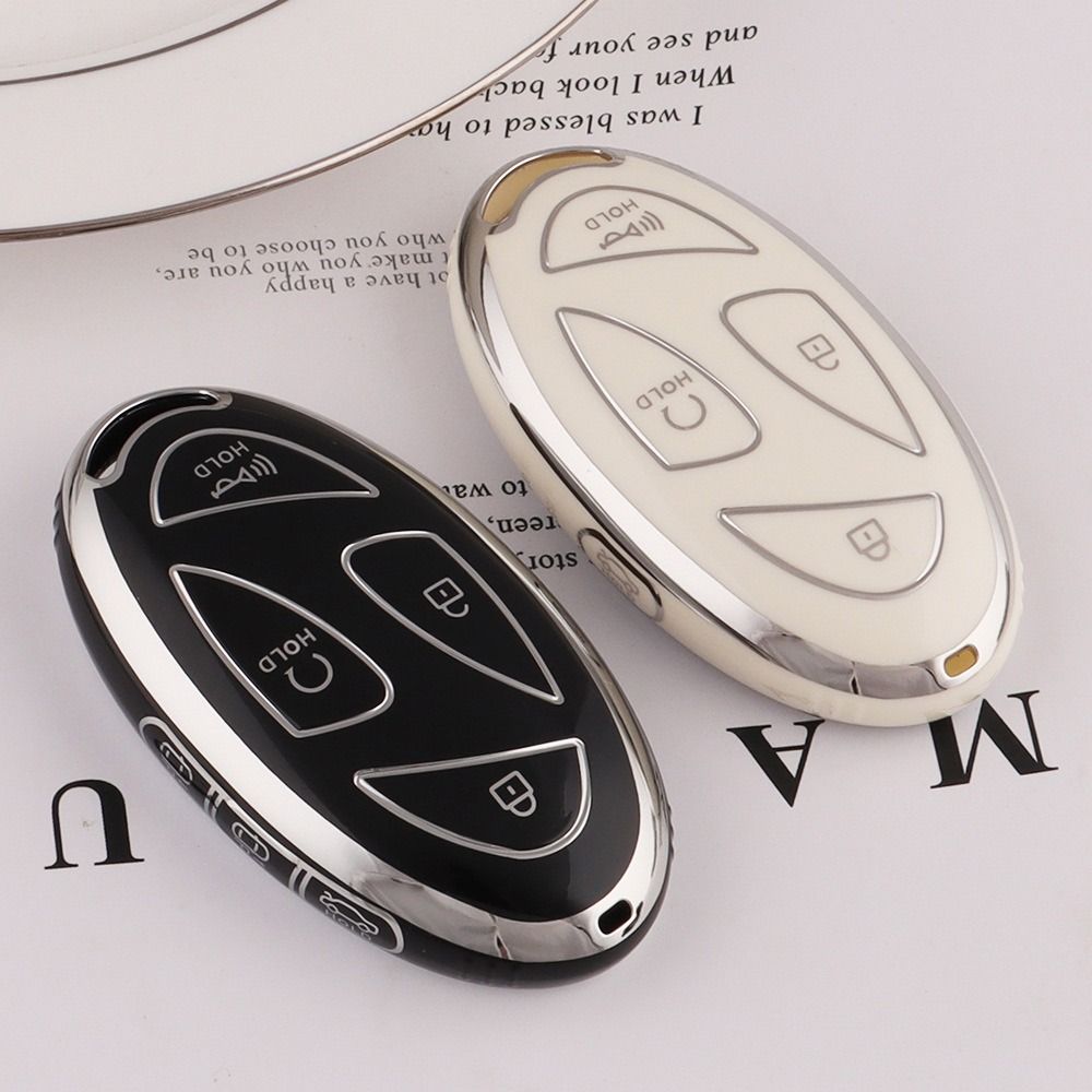 5/7 Buttons Key Fob Cover Soft Key Protective Case for Hyundai Grandeur GN7 Loni Q6 Car Accessories