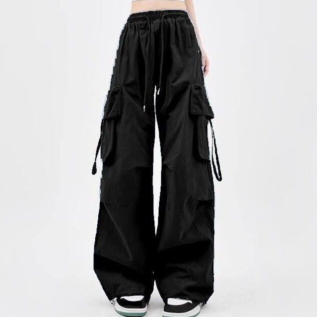 IHUASU Dopamine Cool and Cool Salt Style Girl Cool and Stylish Street Work Pants, Hot Girl Suit, School Uniform, Three-piece Hoodie