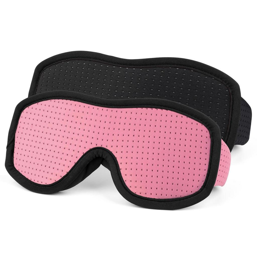3D Stereo Shading Sleep Eye Mask - Unisex, Breathable, Light-Blocking for Adults and Students