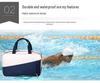Waterdichte Oxford Doek Zwem & Make-up Tas - Nat/Droog Scheiding, Grote Capaciteit Sportschool & Toiletartikelen Opberging