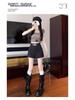 2025 New Korean Style Women's High Waist White Summer Shorts, Slimming Wide Leg Casual Pants