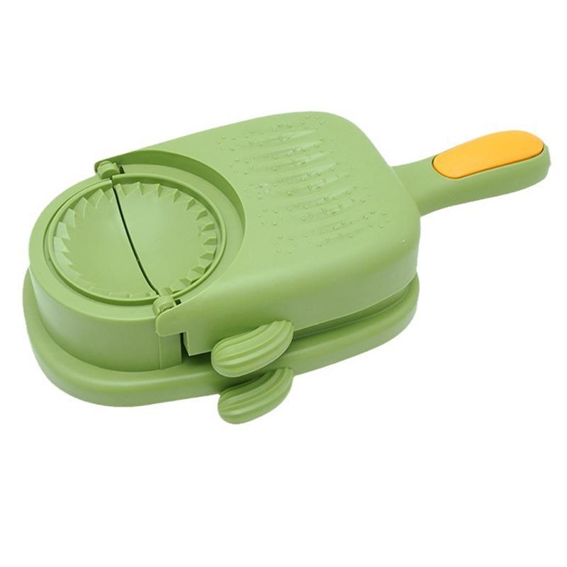 3 In 1 Dumplings Maker,Multifunctional Manual Dumpling Skin Presser,Dumpling Mold Tool,Making and Pressing Dumpling Skin Machine for Kitchen