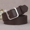 1Pc Pu Leather Belt For Women Square Buckle Pin Buckle Jeans Belt Ladies Belt Female Waistband
