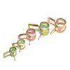 6-15mm Air Tube Clamps Silicone Pipe Clamp Water Pipe Spring Band Hose Clips Fuel Line Hose