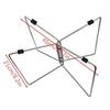 Foldable Box Bracket Stand Stainless Steel Box Support Stand Holder for Outdoor