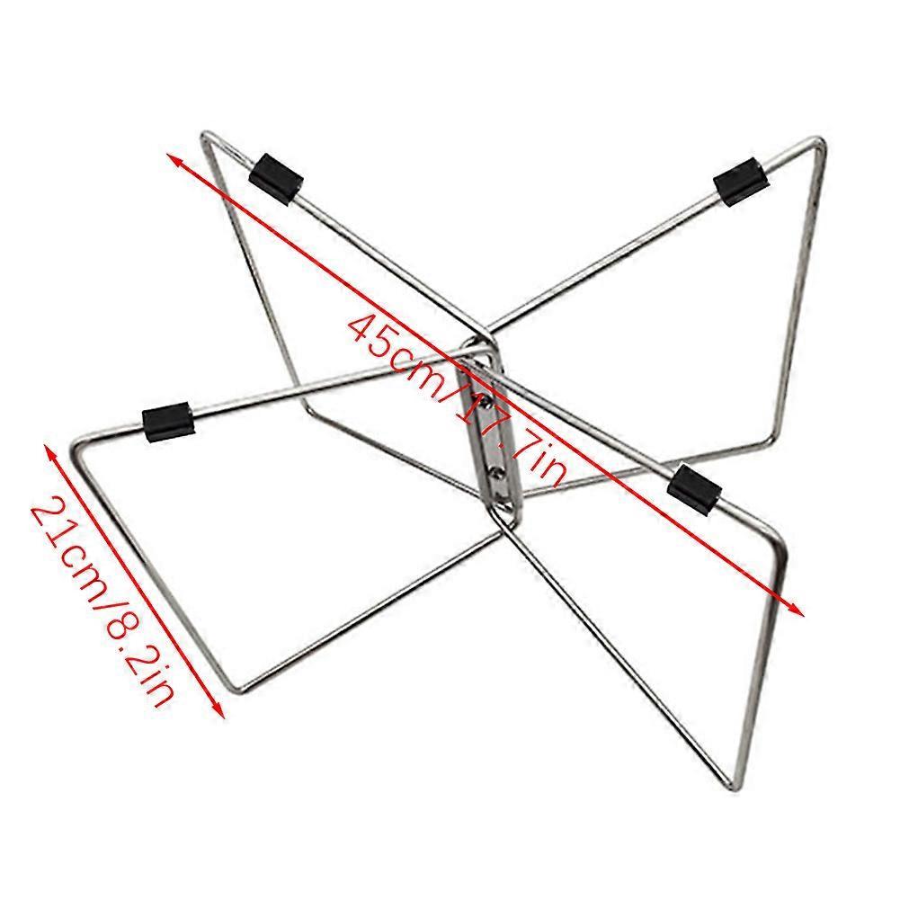 Foldable Box Bracket Stand Stainless Steel Box Support Stand Holder for Outdoor