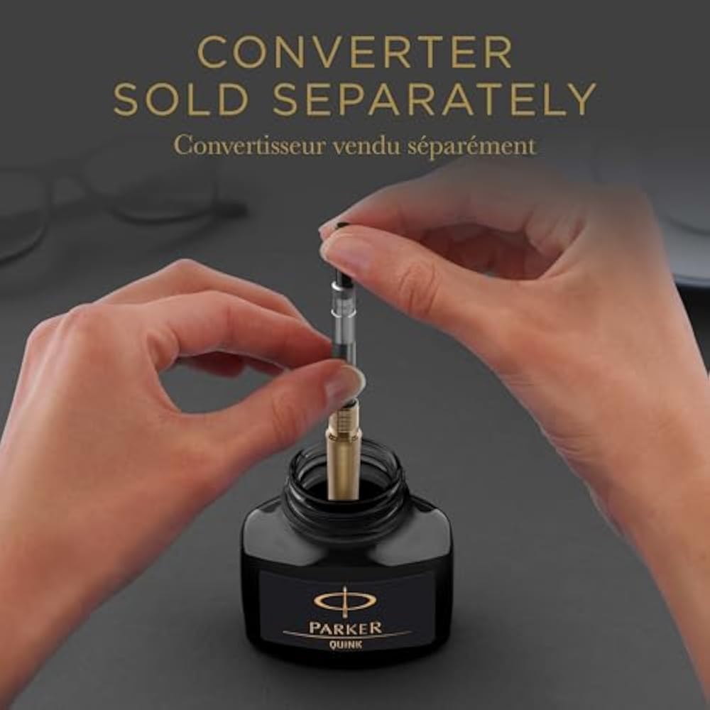 PARKER Parker Bottle Ink Quink Black S1162110 57ml Regular Imported