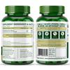 Vlado's Himalayan Organics Plant Based Zinc With Vitamin C Capsules Antioxidant Immune Support Supplement 120 Veg Capsules
