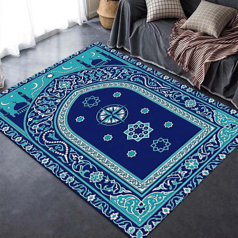 2025 New Muslim Carpet Rug for Living Room Bedroom Home Sofa Decoration,Kids play Non-slip Floor Mat127