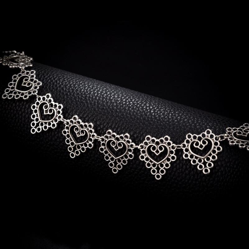 Heart Elegant Shaped Necklace Stunning Alloy Design Perfect For Weddings Celebrations And