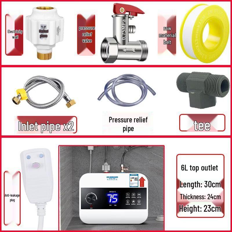 Meco 16L Under-Sink Kitchen Water Heater