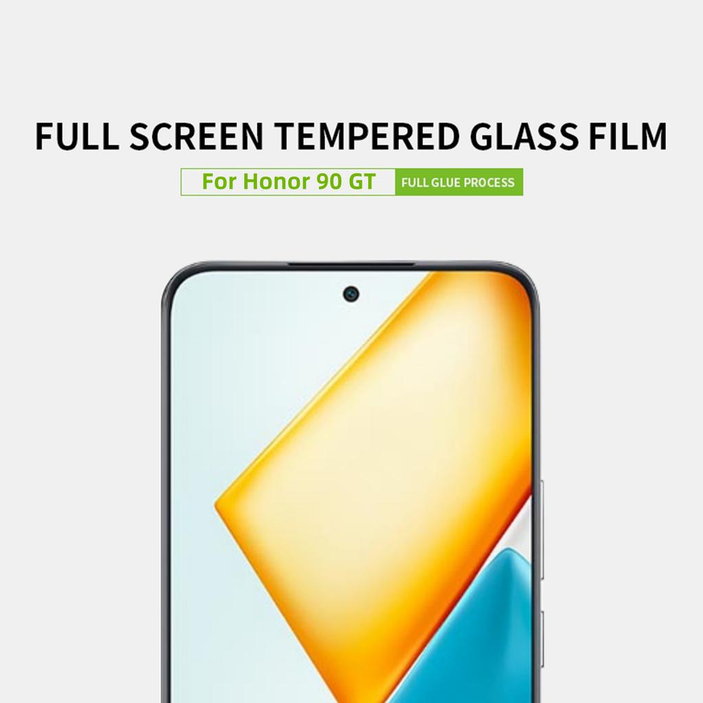 PINWUYO JK Tempered Glass Film Series-2 for Honor 90 GT 5G Full Screen Protector Anti-explosion