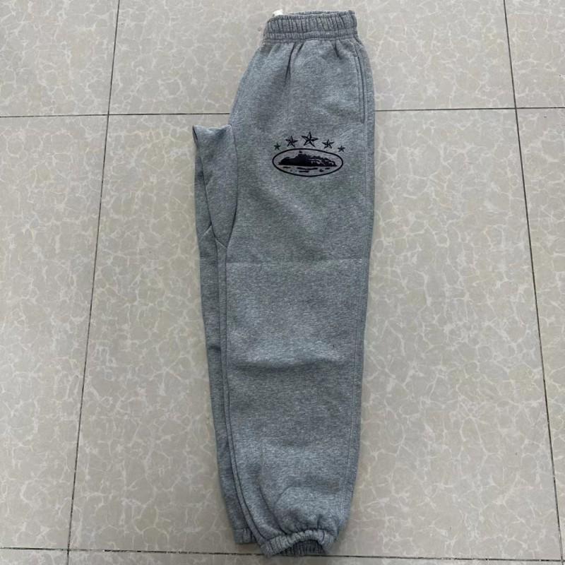 Mens Hooded Sweatshirt Jogger Pants Set Casual Streetwear Outfit Cotton Blend Long Sleeve Tracksuit Daily Wear